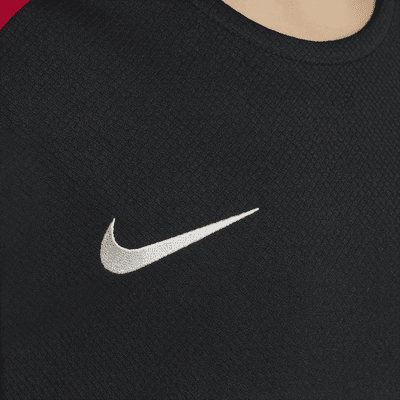 Haut de foot en maille à manches courtes Nike Dri-FIT Liverpool FC Strike pour ado