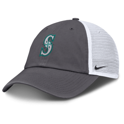 Seattle Mariners Club Men's Nike MLB Trucker Adjustable Hat