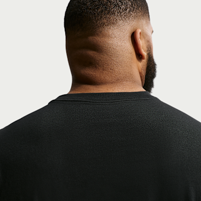 Nike Life kortermet strikket overdel med firkantet form til herre