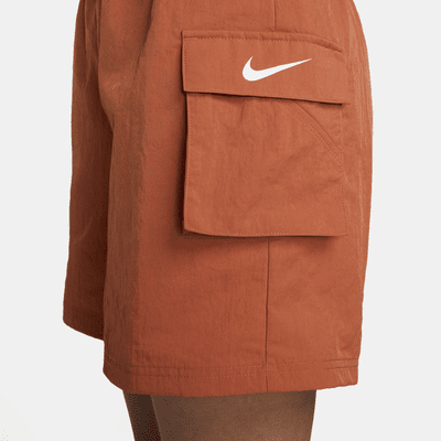 Nike Sportswear Essential Geweven damesshorts met hoge taille