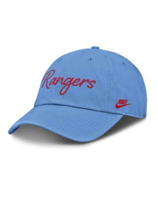 Женские  Texas Rangers Cooperstown Script Nike MLB Adjustable Hat