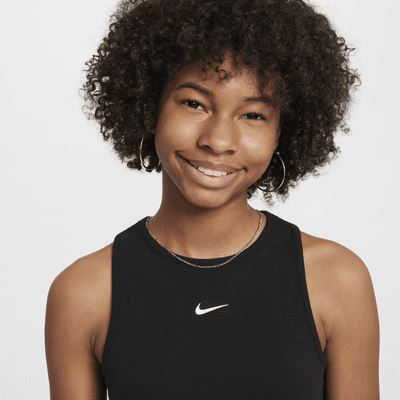 Débardeur côtelé Nike Sportswear pour fille