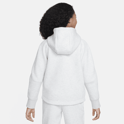 Nike Sportswear Tech Fleece Older Kids' (Girls') Full-Zip Hoodie. Nike AU