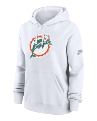 Женское худи Miami Dolphins Club Nike NFL Pullover Hoodie