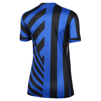 Inter Mailand 2024/25 Stadium Home Replika-Fußballtrikot mit Dri-FIT-Technologie (Damen)