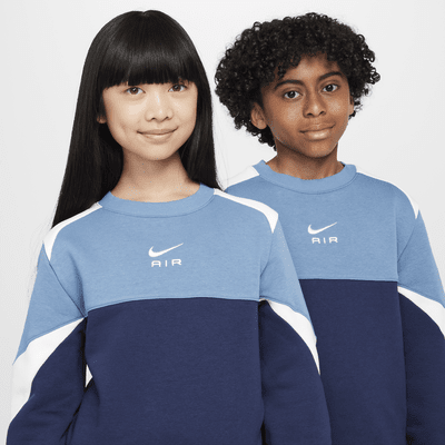 Nike Air Sweatshirt mit Rundhalsausschnitt (ältere Kinder)