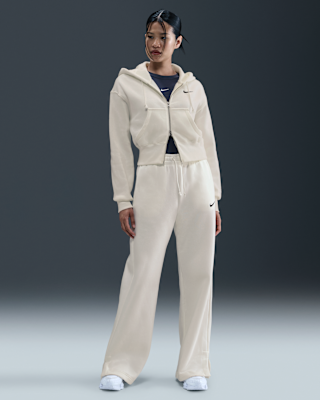Женские  Nike Sportswear Phoenix Fleece High-Waisted Wide-Leg Pants