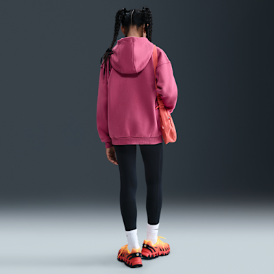 Nike Sportswear Club Fleece Big Kids' Oversized Full-Zip Hoodie