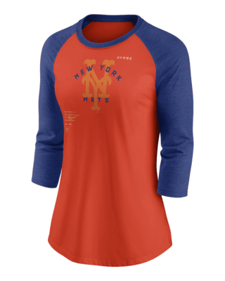 Nike Next Up (MLB Atlanta Braves) Women's 3/4-Sleeve Top.