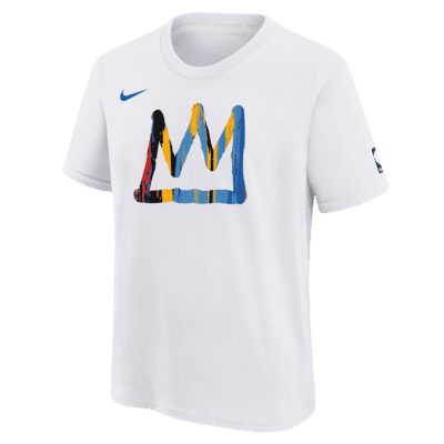 Brooklyn Nets City Edition Big Kids' (Boys') NBA Logo T-Shirt