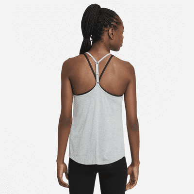 Nike Dri-FIT One Elastika singlet med standard passform til dame