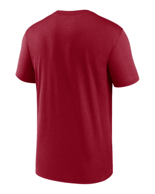 Men's Atlanta Falcons Nike Red Logo Essential Legend Performance T-Shirt