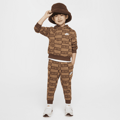 Joggers de tejido Fleece infantil Nike Sportswear Textured Club