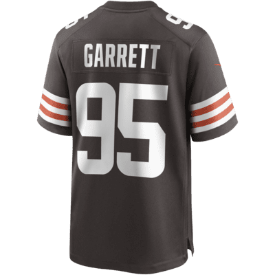 Men's Nike Denzel Ward Brown Cleveland Browns Game Jersey