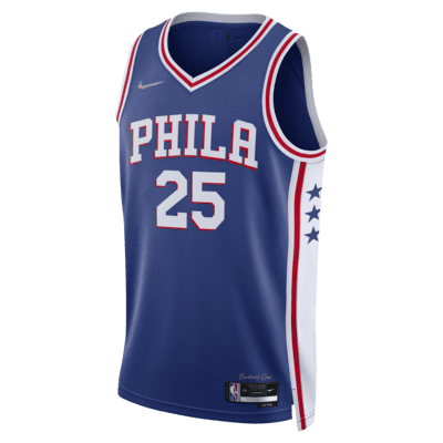 Philadelphia 76ers Diamond Icon Edition Nike Dri-FIT NBA Swingman Jersey