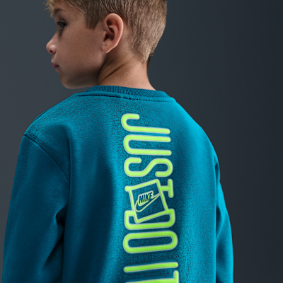 Nike Glow With Me Little Kids' Lightweight Fleece 2-Piece Crew Set