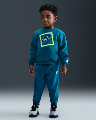 Детские  Nike Glow With Me Toddler Lightweight Fleece 2-Piece Crew Set