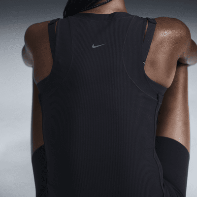 Camisola sem mangas Dri-FIT Nike Zenvy Rib para mulher