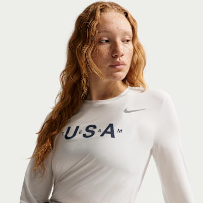 Nike Team USA One Women's Dri-FIT Long-Sleeve Top
