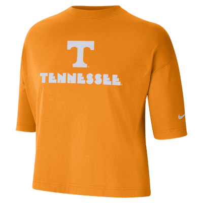 Nike College (Tennessee) Women's Cropped T-Shirt