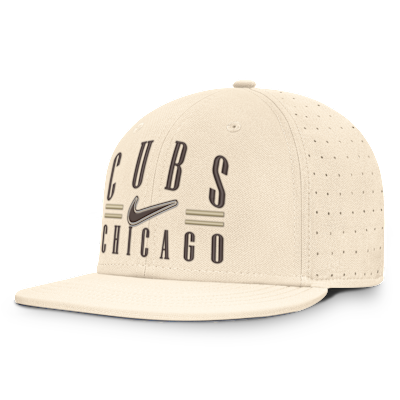 Chicago Cubs True Men's Nike AeroBill MLB Fitted Hat from Nike - $44