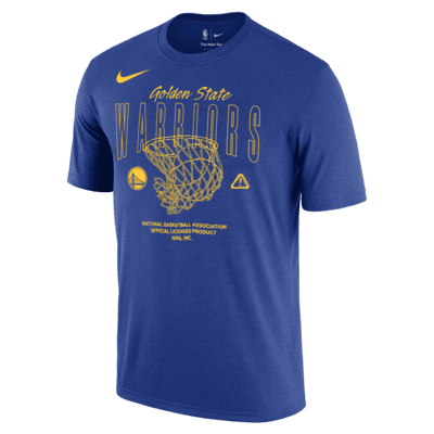 Blue Nike NBA Golden State Warriors T-Shirt Junior