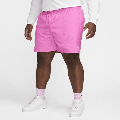 Vævede Nike Club-flow-shorts til mænd