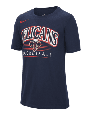 Подростковая футболка New Orleans Pelicans Big Kids' Nike NBA