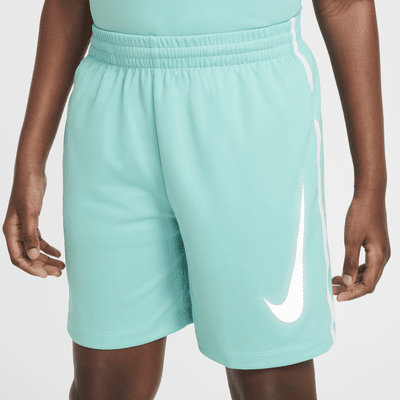 Spodenki treningowe Dri-FIT z nadrukiem dla dużych dzieci (chłopców) Nike Multi