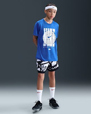 Детские шорты Nike Court Big Kids' Dri-FIT Basketball Shorts для баскетбола