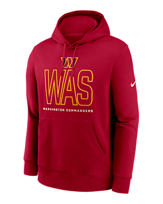 Мужское худи Washington Commanders Busted Play Club Nike NFL Pullover Hoodie