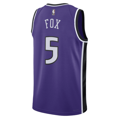 De'Aaron Fox Sacramento Kings 2024/25 Hardwood Classics Men's Nike Dri-FIT NBA Swingman Jersey