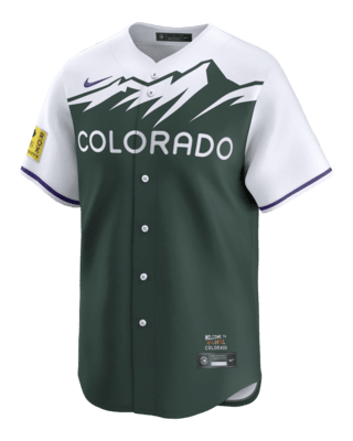 Мужские джерси Colorado Rockies City Connect Nike Dri-FIT ADV MLB Limited Jersey