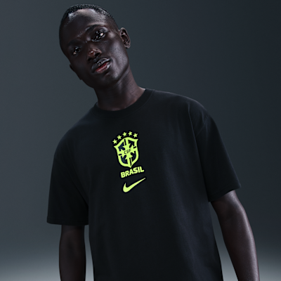 Brazil Premium Goalkeeper Men's Nike Soccer T-Shirt