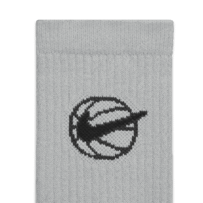 Nike Everyday Crew Basketball Socks (3 Pairs)