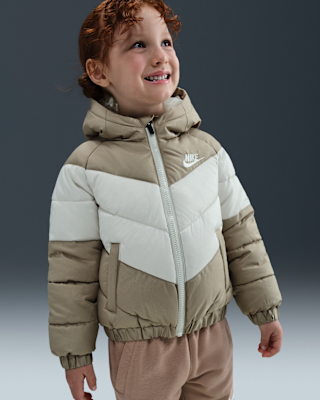 Детская куртка Nike Toddler Hooded Chevron Puffer