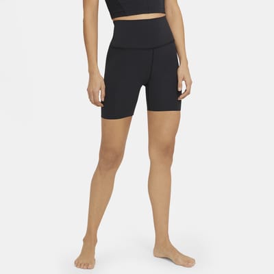 women's nike high waisted shorts