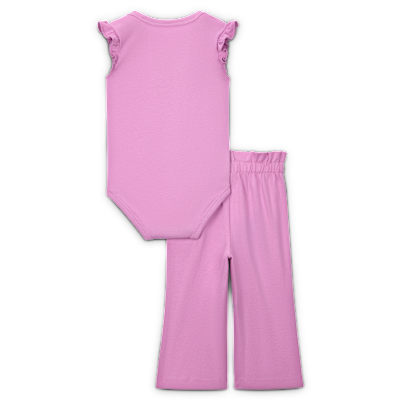 Conjunto de 2 piezas de pants de cintura tipo bolsa de papel para bebé (3 a 6 meses) Nike