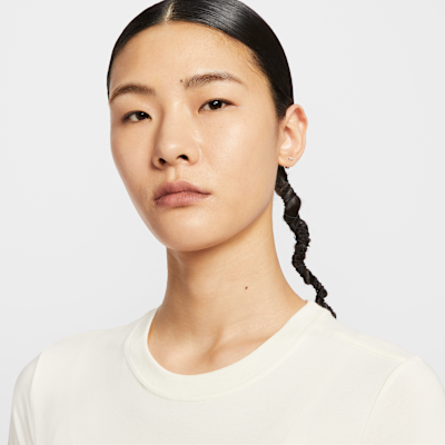 나이키 스포츠웨어 피닉스 여성 슬림 반팔 티셔츠
