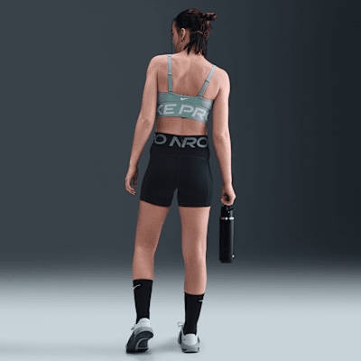 Bra deportivo de media sujeción con almohadillas para mujer Nike Pro Indy Plunge