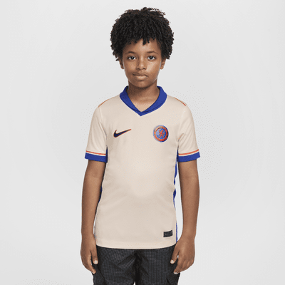 Chelsea FC 2024/25 Stadyum Deplasman Nike Dri-FIT Genç Çocuk Futbol Taraftar Forması