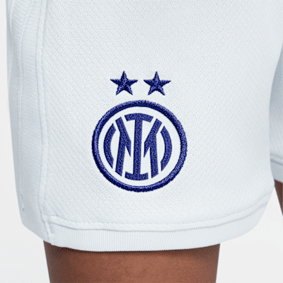 Segunda equipación Stadium Inter de Milán 2025/26 Equipación de tres piezas Replica Nike Football - Niño/a pequeño/a