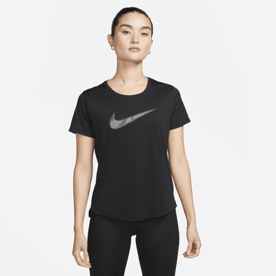 Nike Dri-FIT Swoosh 女款短袖跑步上衣