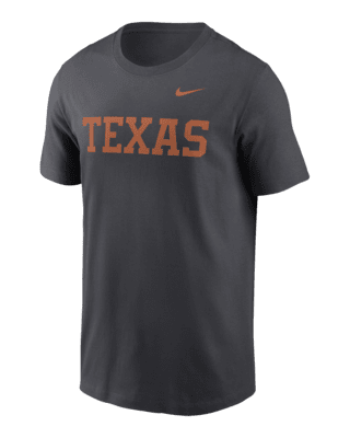 Мужская футболка Texas Longhorns Primetime Wordmark Nike College