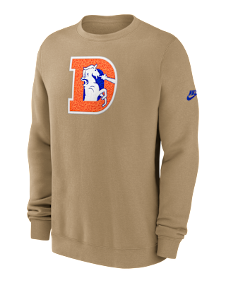 Мужские  Denver Broncos Swing Pass Rewind Club Nike NFL Pullover Crew
