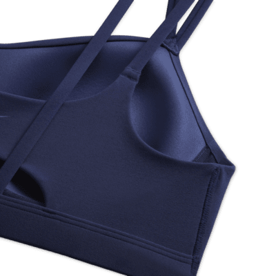 Bra imbottito a sostegno leggero Nike Zenvy Strappy – Donna