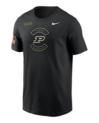 Мужская футболка Purdue Boilermakers Team Issue Nike Dri-FIT