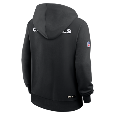 Sudadera con gorro sin cierre Nike Dri-FIT de la NFL para mujer Arizona Cardinals Sideline
