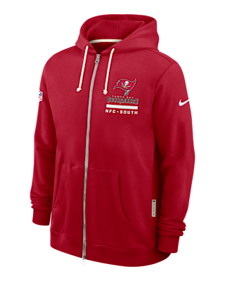 Мужское худи Tampa Bay Buccaneers Utility Player Sideline Nike Dri-FIT NFL Full-Zip Hoodie