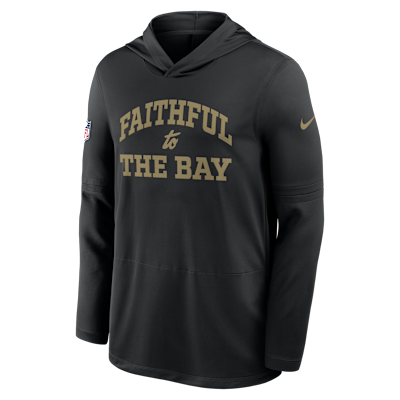 San Francisco 49ers Rivalries Collection Sideline Men's Nike Dri-FIT NFL Long-Sleeve Hooded Top